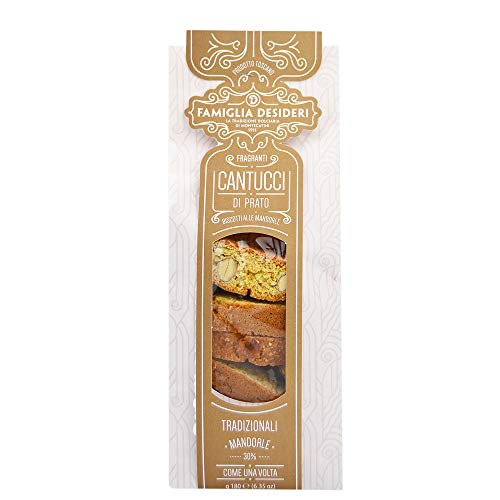 p4 GR 180 CANTUCCI DI PRATO TRADIZIONALI ALLE MANDORLE (30%) CANTUCCINI FRAGRANTI