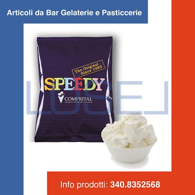 PREPARATO AL GUSTO "MASCARPONE" PER GELATO E MONOPORZIONI 1250 gr (5 buste + 1 busta omaggio)