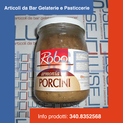 GR 540 SALSA AI PORCINI IN VASO CREMA DI FUNGHI PORCINI